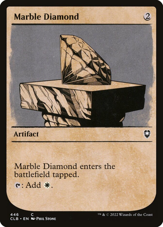 Marble Diamond front