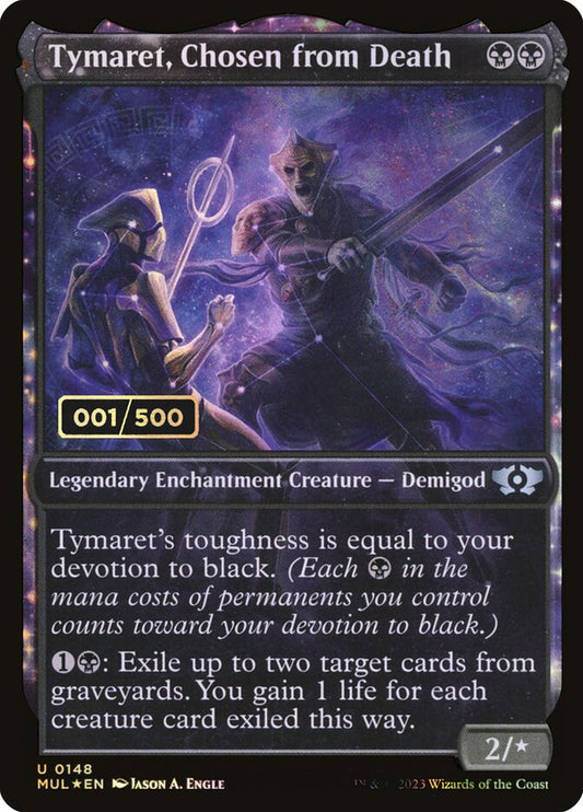 Tymaret, Chosen from Death front