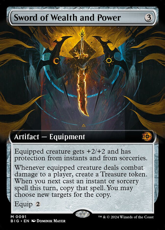 Sword of Wealth and Power front