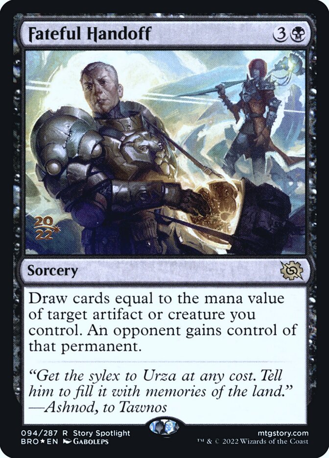 Fateful Handoff front