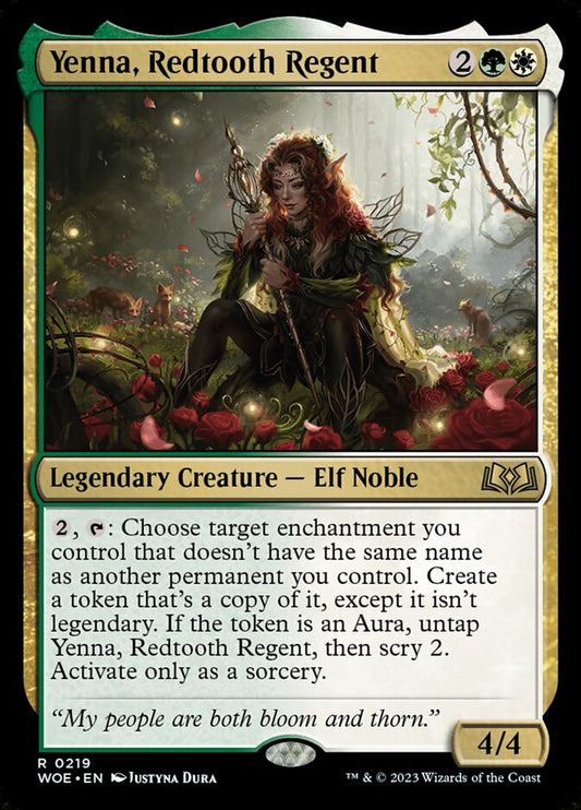 Yenna, Redtooth Regent front