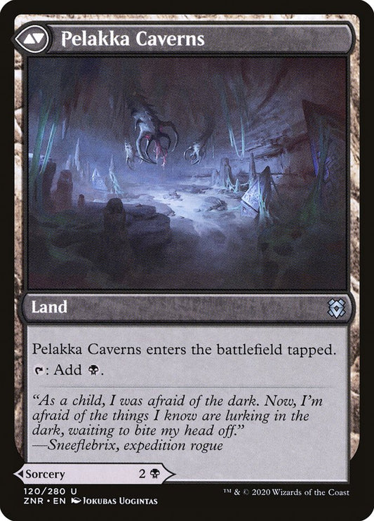 Pelakka Predation // Pelakka Caverns back