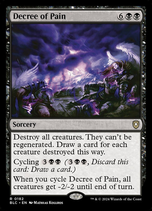 Decree of Pain front
