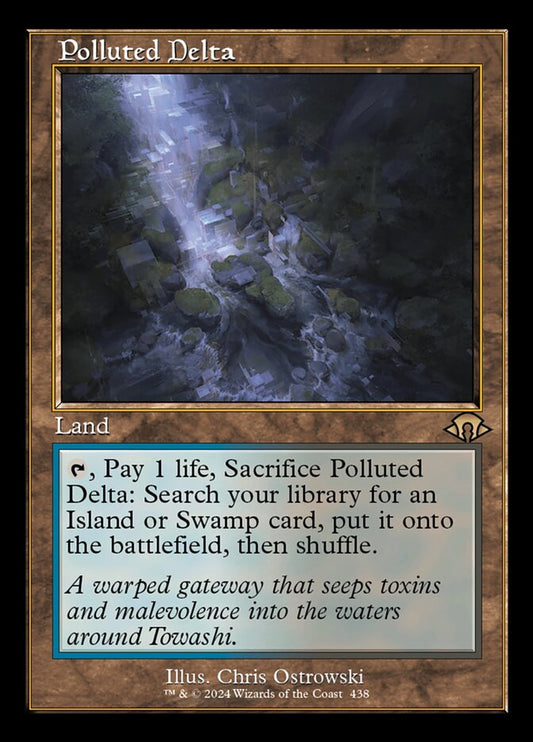 Polluted Delta front