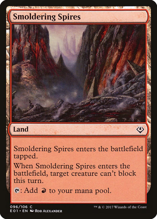 Smoldering Spires front