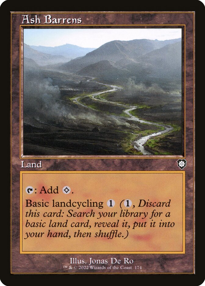Ash Barrens front