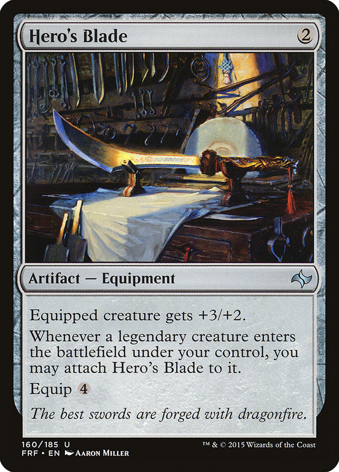 Hero's Blade front