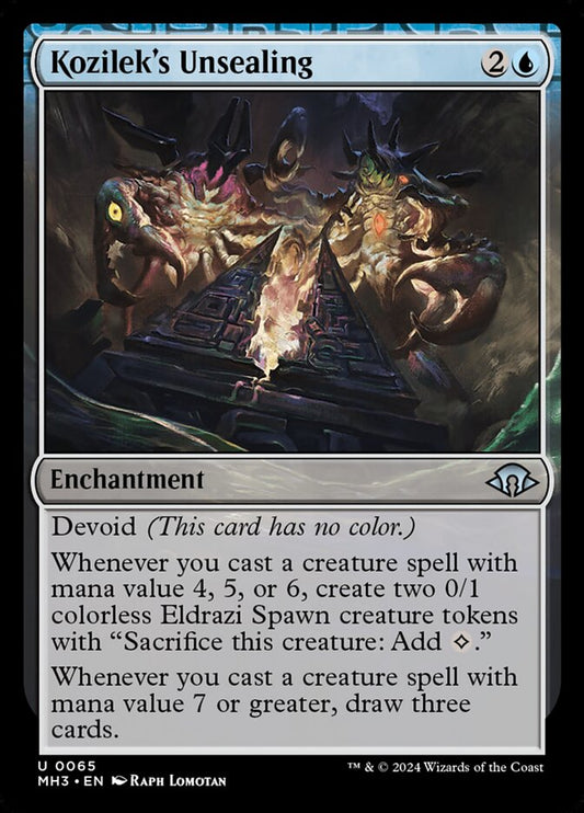 Kozilek's Unsealing front