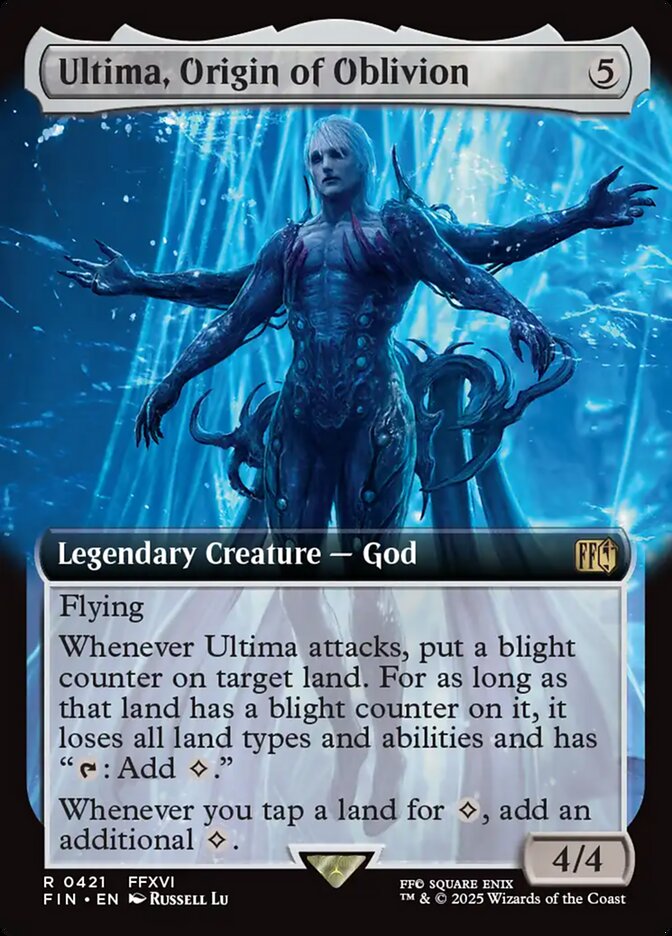 Ultima, Origin of Oblivion front