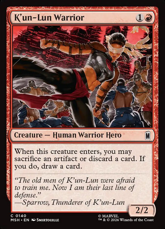 K'un-Lun Warrior front