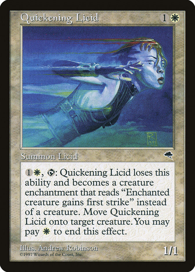 Quickening Licid front