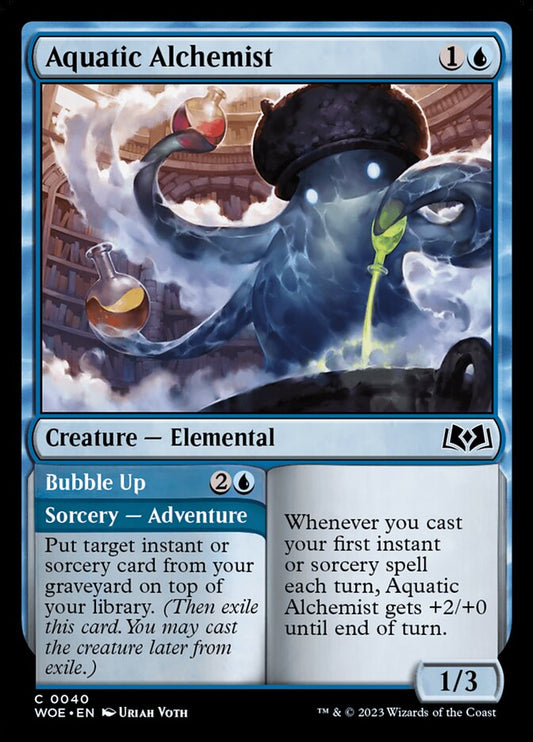 Aquatic Alchemist // Bubble Up back