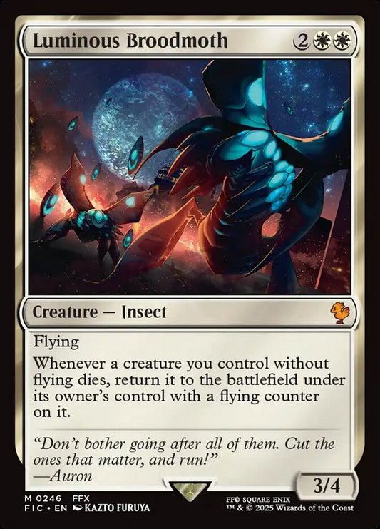 Luminous Broodmoth front