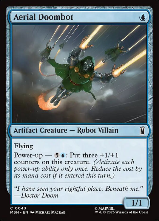 Aerial Doombot front