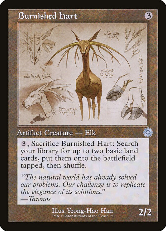 Burnished Hart front
