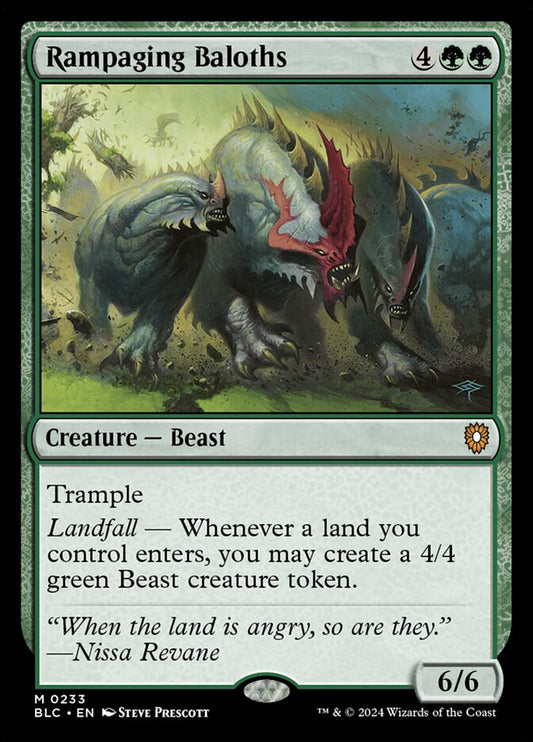 Rampaging Baloths front