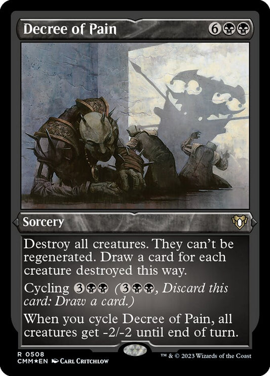 Decree of Pain front
