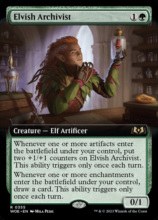 Elvish Archivist front