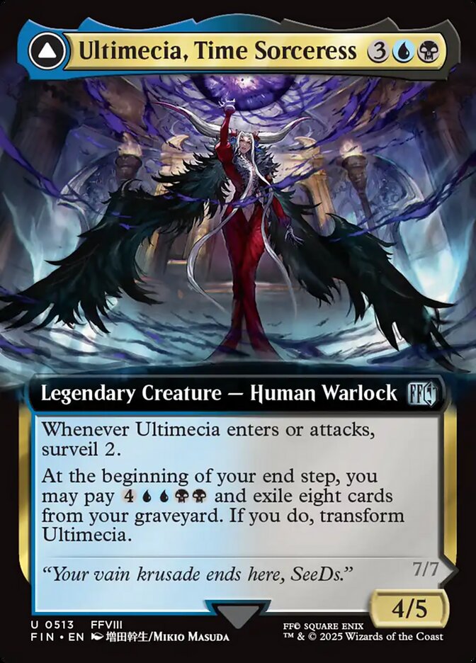 Ultimecia, Time Sorceress // Ultimecia, Omnipotent front