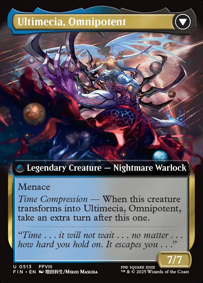Ultimecia, Time Sorceress // Ultimecia, Omnipotent back
