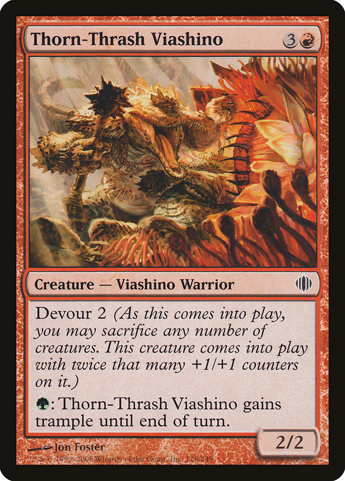 Thorn-Thrash Viashino front