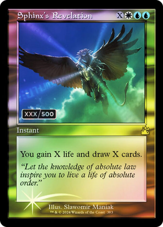 Sphinx's Revelation front
