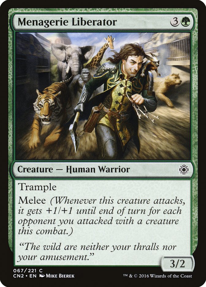 Menagerie Liberator front