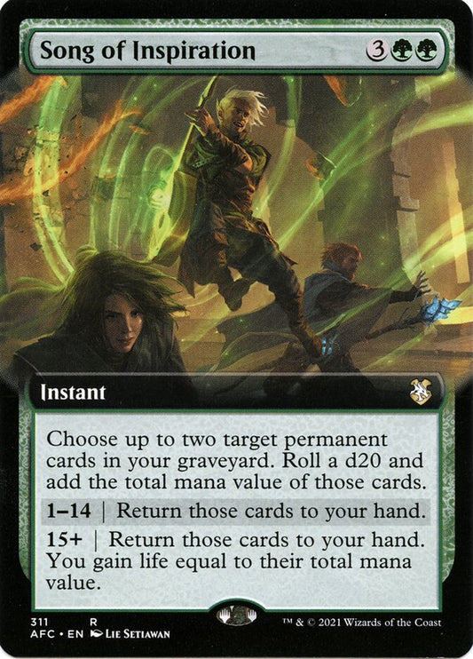 Song of Inspiration front