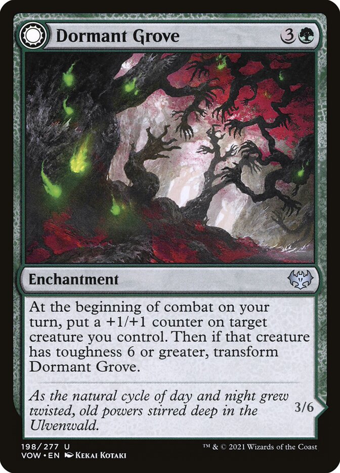 Dormant Grove // Gnarled Grovestrider front