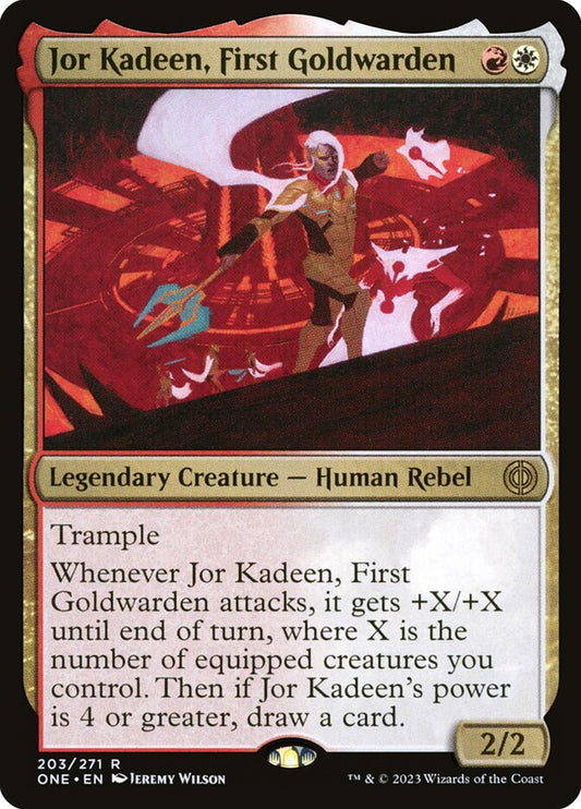 Jor Kadeen, First Goldwarden front