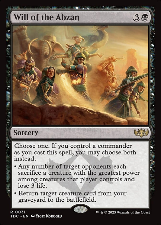Will of the Abzan front