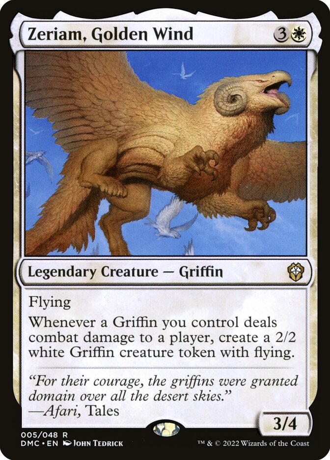 Zeriam, Golden Wind front