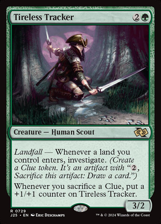 Tireless Tracker front