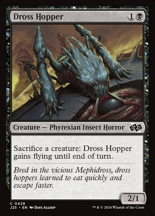 Dross Hopper front