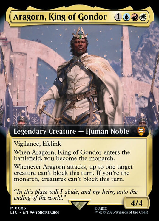 Aragorn, King of Gondor front