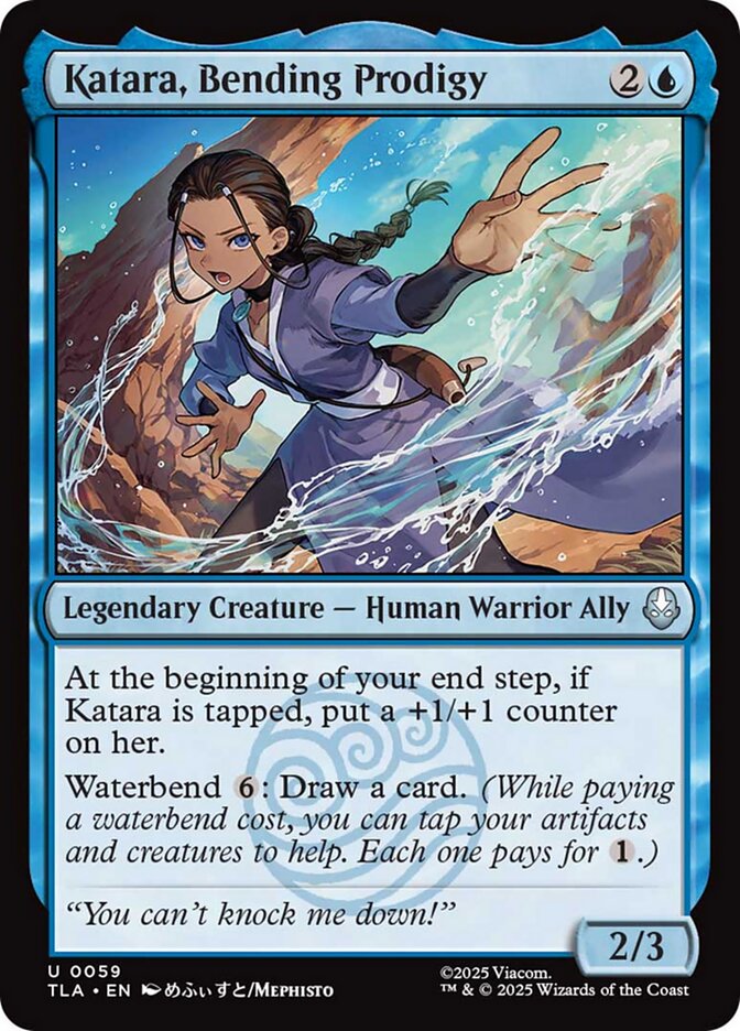 Katara, Bending Prodigy front
