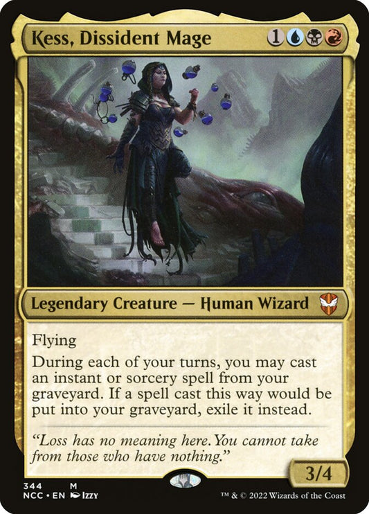Kess, Dissident Mage front