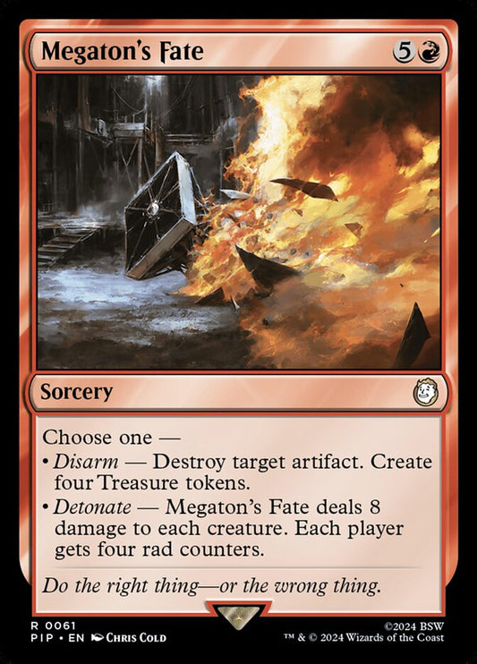 Megaton's Fate front