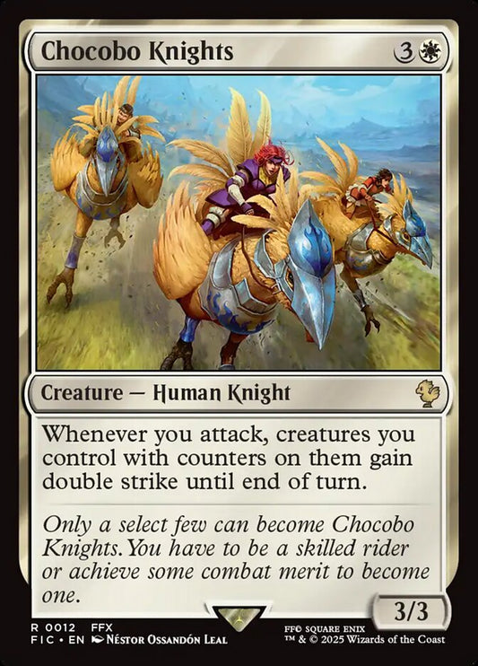 Chocobo Knights front