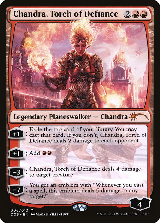 Chandra, Torch of Defiance front