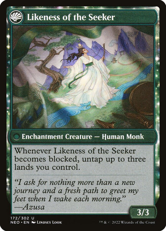 Azusa's Many Journeys // Likeness of the Seeker back