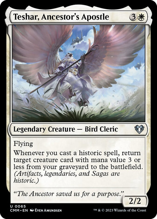 Teshar, Ancestor's Apostle front
