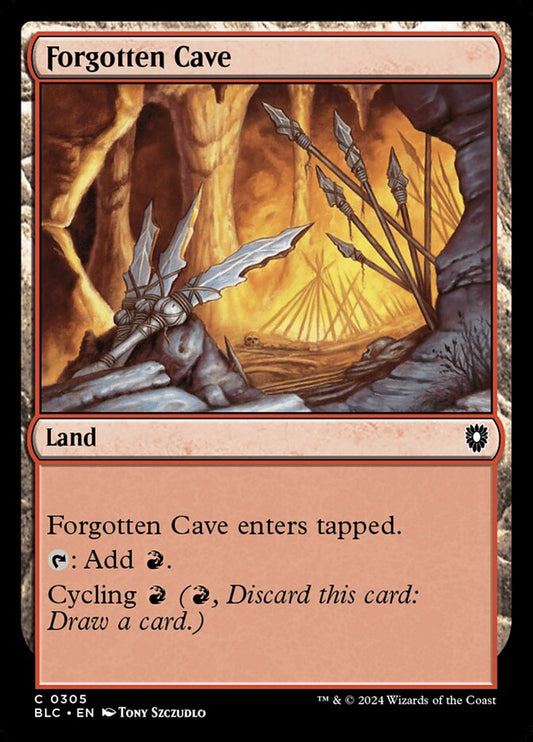 Forgotten Cave front