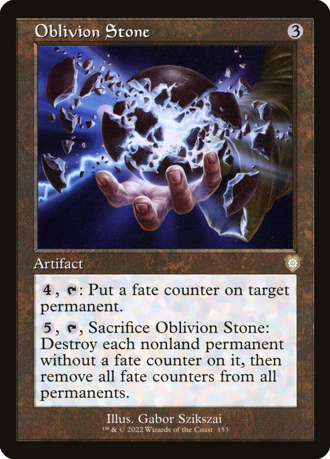 Oblivion Stone front