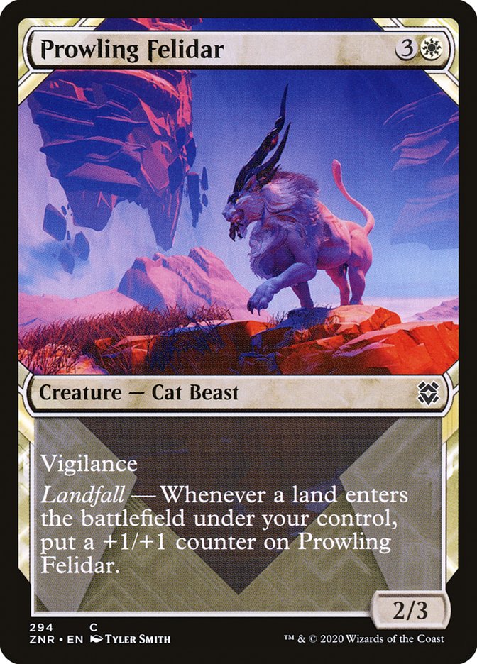 Prowling Felidar front