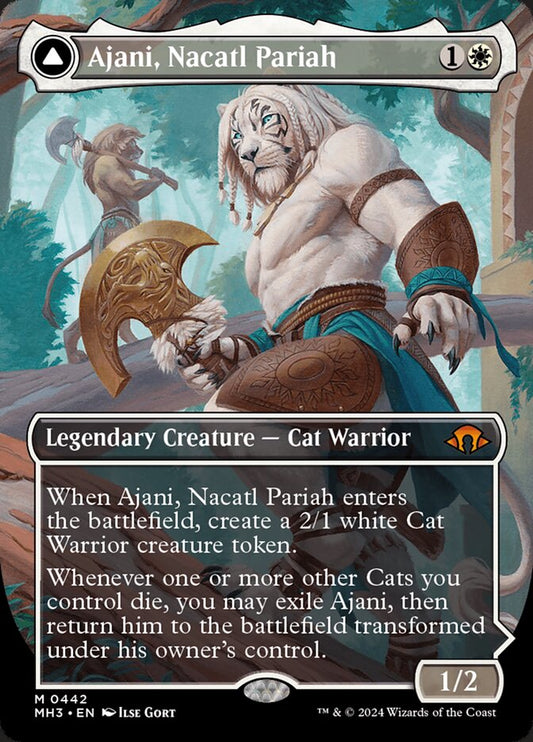 Ajani, Nacatl Pariah // Ajani, Nacatl Avenger front