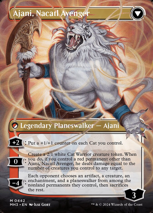 Ajani, Nacatl Pariah // Ajani, Nacatl Avenger back