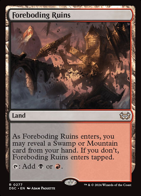Foreboding Ruins front