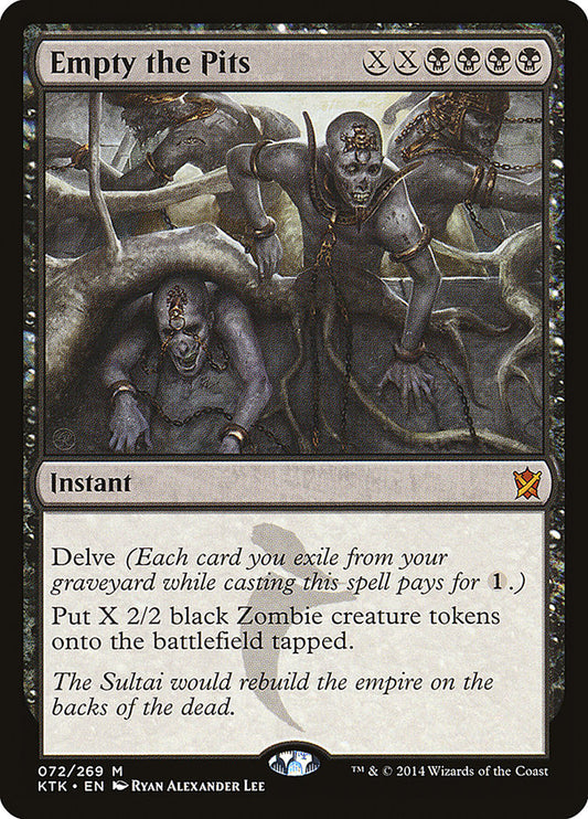 Empty the Pits front