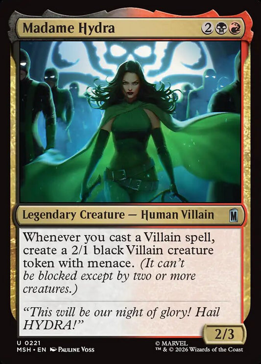 Madame Hydra front